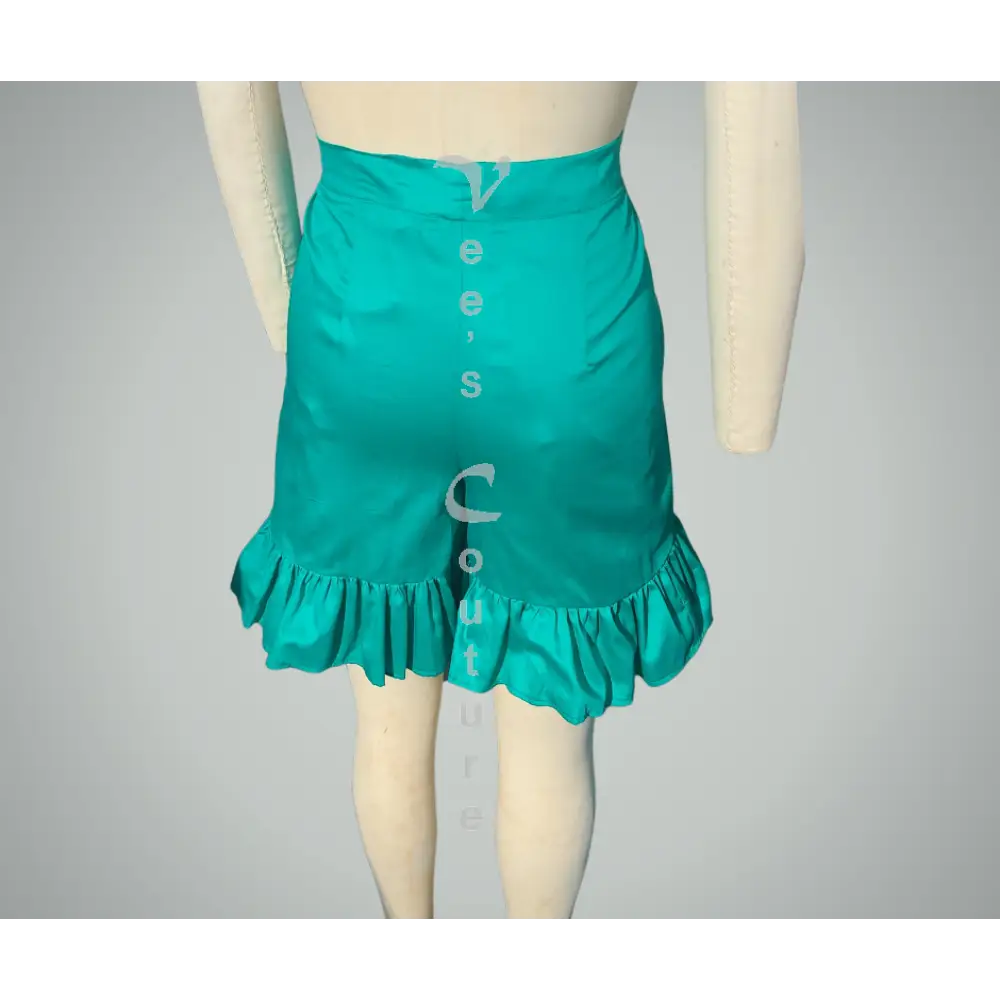 Cascading Ruffles - Short Wrap Pant